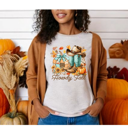 DTF Transfer-HOWDY FALL