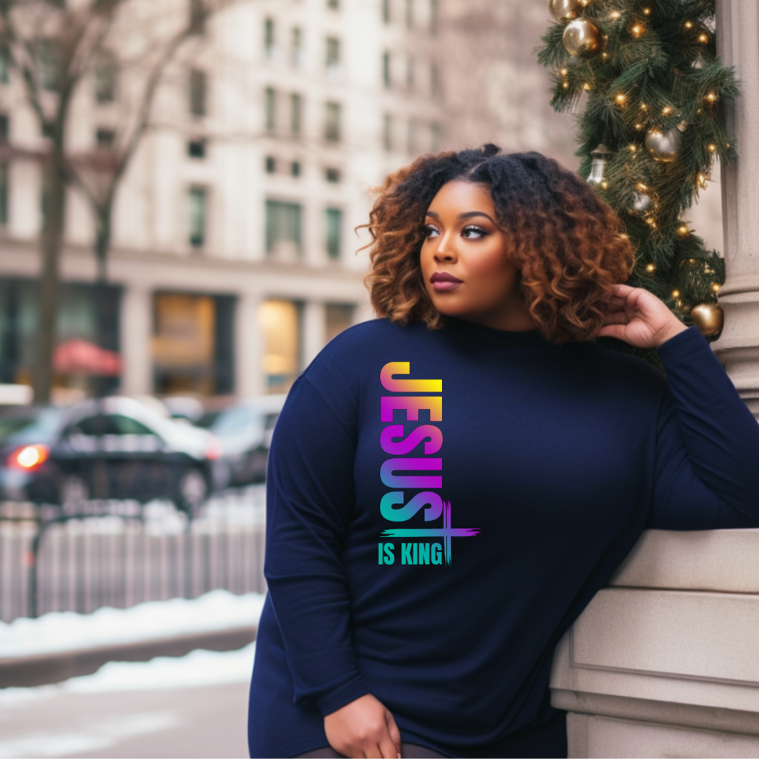 DTF Transfer- JESUS IS KING