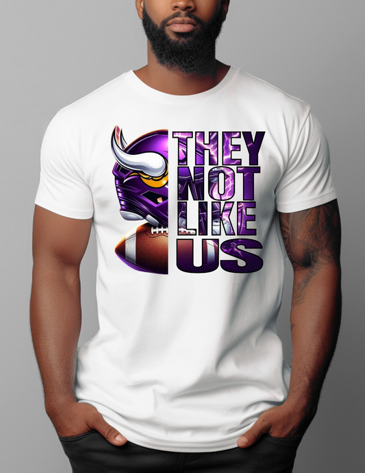 DTF Transfer-  Vikings They Not Like Us