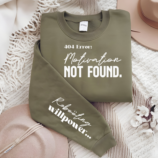 Single Color Screen Print-MOTIVATION NOT FOUND