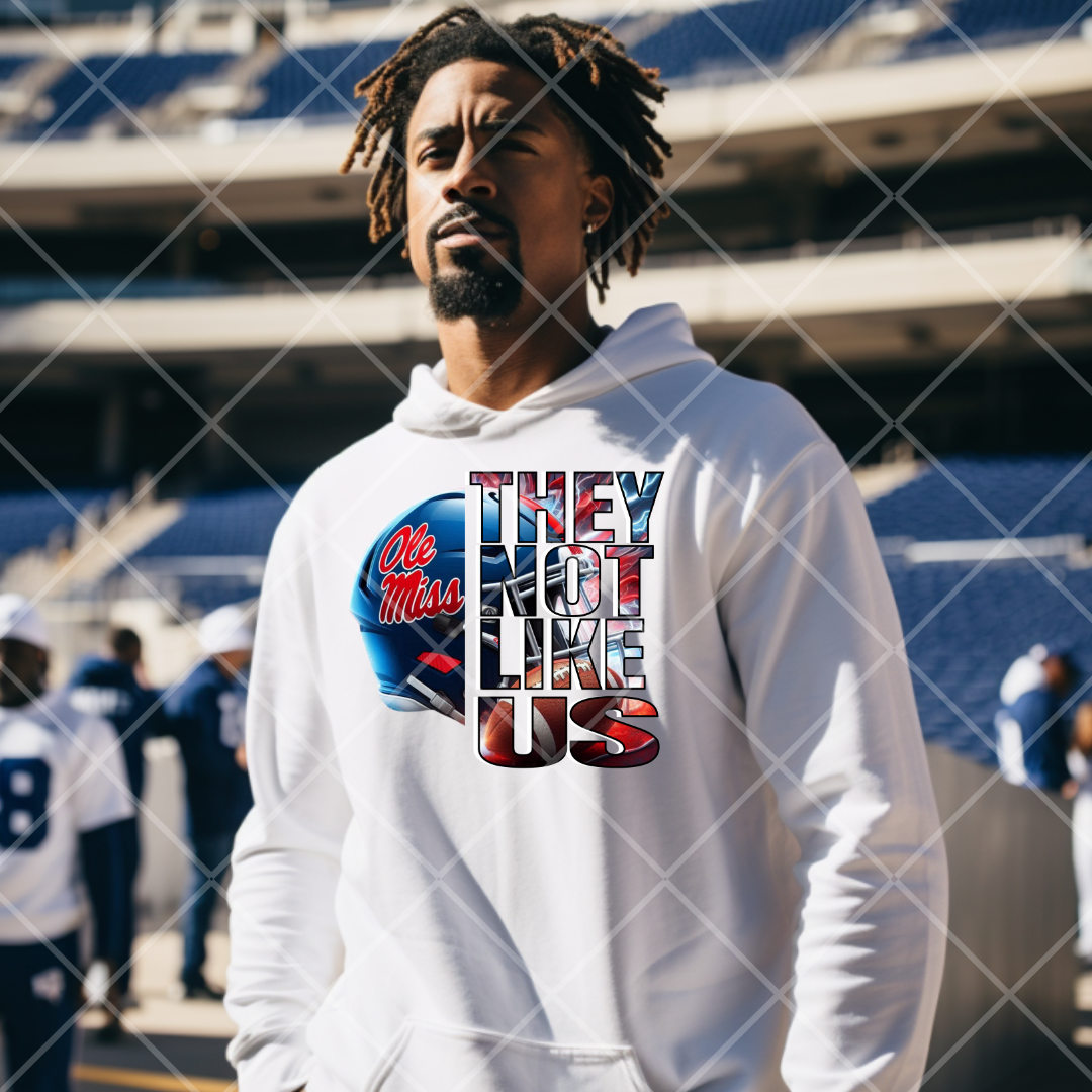 DTF Transfer- OLE MISS They Not Like Us