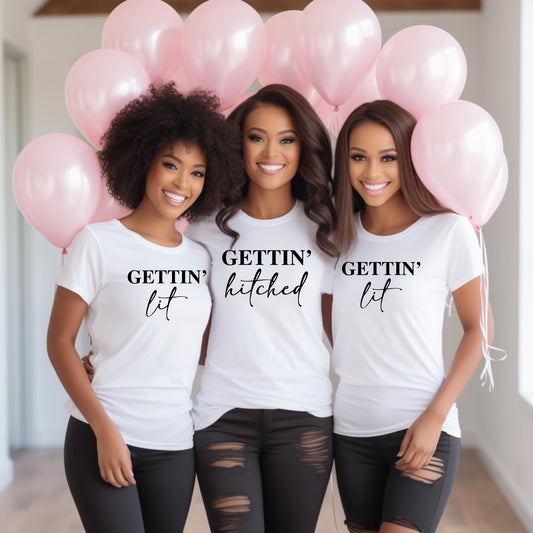 Bride, Husband, Wife, Friends, Unisex Tee, Marriage