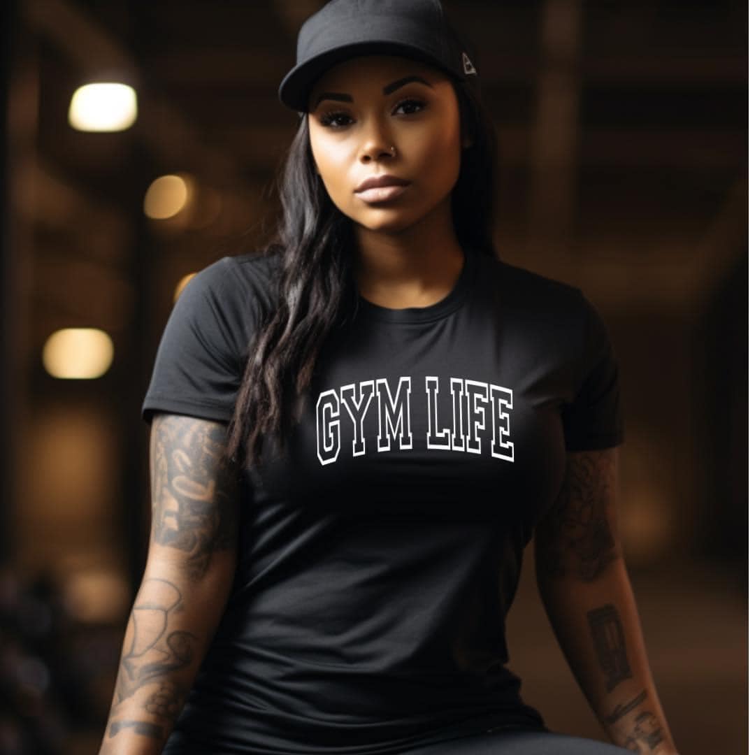 Gym Tees, Tank Top, Cotton, Polyester,  Soft, Gym Life, Workout
