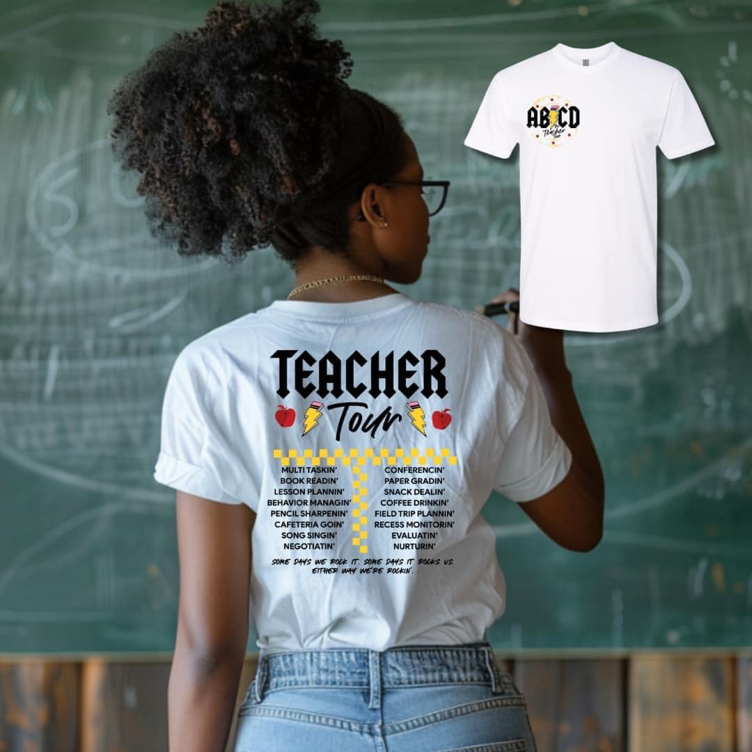 Teacher Graphic Tees, Educate, Unisex T shirt, Soft, Schooltime
