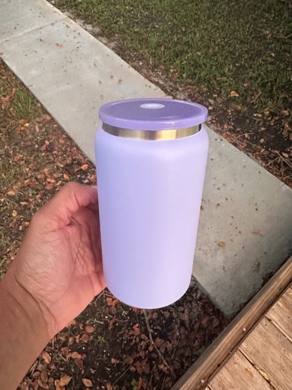 16 oz Double Walled Vacuum Insulated Stainless Steel- Gold Plated