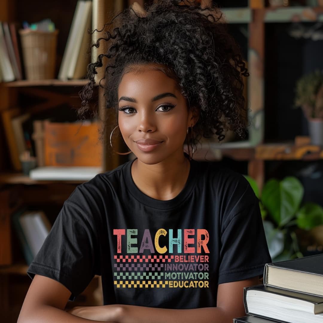 Teacher Graphic Tees, Educate, Unisex T shirt, Soft, Schooltime