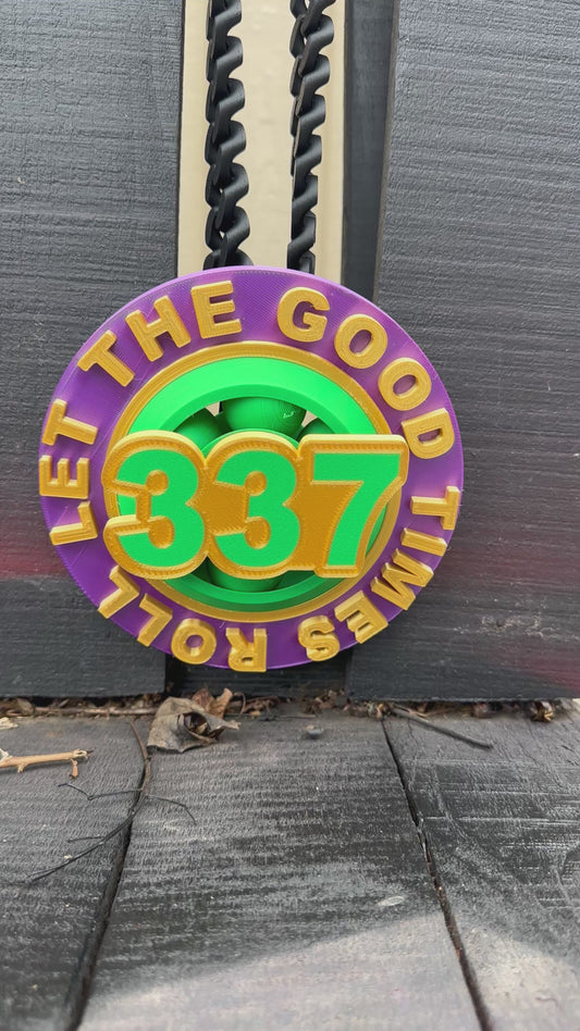 MARDI GRAS SPINNER HYPE CHAIN