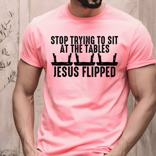 Single Color Screen Print- SIT AT TABLES