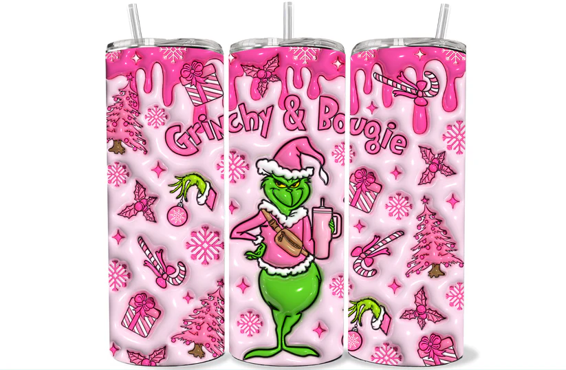 20 0Z SUBLIMATION TRANSFER - GRINCHY AND BOUGIE