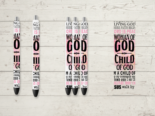 PEN WRAP -WOMAN OF GOD